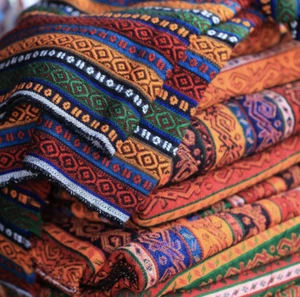 Turkish Kurdish Authentic Scarf, Belt, Tablecloth Fabric, Boho Ethnic Home Decor - Picture 1 of 26
