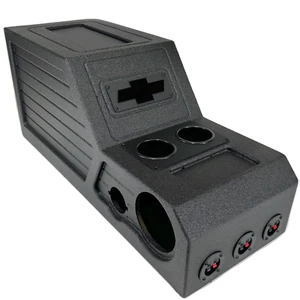 Chevy Silverado Gmc Sierra 95-98 Center Console Subwoofer Box 1X8" - Picture 1 of 20