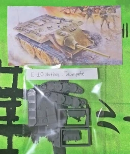 Kit maqueta para montar y pintar - Vehículo militar . E 10 Hetzer Trumpete- 1/72 - Imagen 1 de 1