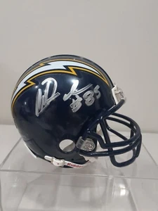 ANTONIO GATES #85 SIGNED AUTOGRAPHED SAN DIEGO CHARGERS MINI HELMET - Picture 1 of 12