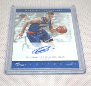 2016-17 Panini NT Basketball MINDAUGAS KUZMINSKAS ROOKIE AUTOGRAPHS CARD /99 - Imagen 1 de 2