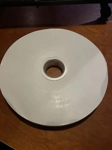 100 Yard roll Double-face Satin IVORY ribbon 5/8” India NEW - Picture 1 of 5
