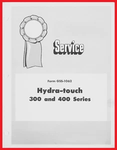 Farmall 300 400 Hydra-Touch blaues Band Servicehandbuch IH GSS-1062 Hydraulik 450 - Bild 1 von 15