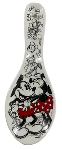Disney Mickey Minnie Mouse Cuchara Descanso Cuaderno de Bocetos Clásico Besos Rojo Negro - Imagen 1 de 4