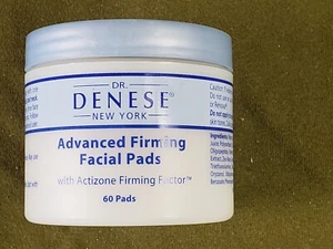 Dr. Denese Advanced Firming Facial Pads w/ Actizone (60 Count)**SEALED** - Picture 1 of 2