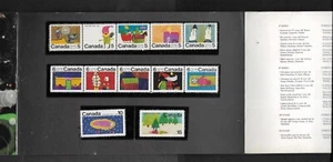 1970 CANADA THEMATIC COLLECTION NO 4, CHILDREN LOOK AT CHRISTMAS - Bild 1 von 2