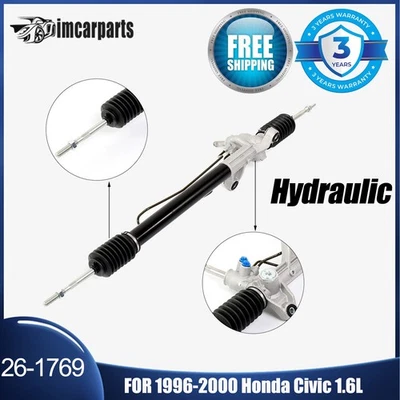 Power Steering Rack and Pinion Assembly for Acura Integra Honda Civic 1996-2000 Foto 1 de 4