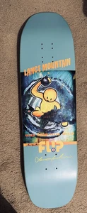Monopatín abatible autografiado Lance Mountain Pro modelo Doughboy 9" - Imagen 1 de 7