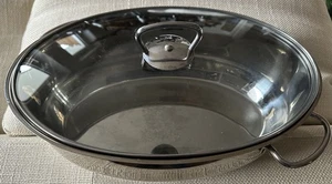 Berndes Bräter Bratentopf mit Glasdeckel Antihaft Edelstahl 38 x 25,5 cm - Bild 1 von 3