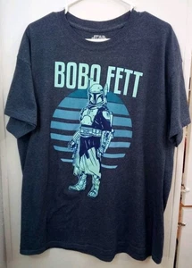 Maglietta Vintage Vibes Marvel Mad Engine Star Wars BOBO FETT Grafica Taglia L - Foto 1 di 6
