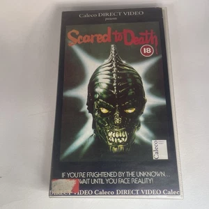 Scared To Death VHS John Stinson - PAL VHS Horror - Picture 1 of 4