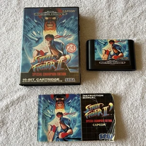 SEGA MEGA DRIVE Street Fighter II: Special Champion Edition - Fast & Free Post! - Picture 1 of 11