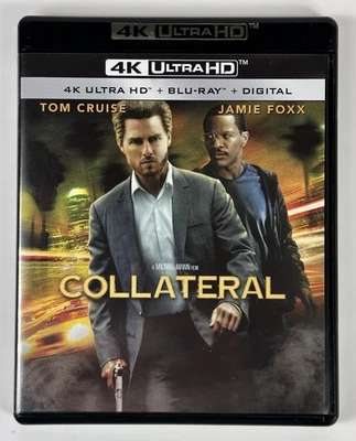 Collateral 4K UHD + Blu-ray + Digital Code Starring Tom Cruise Jamie Foxx Foto 1 de 4