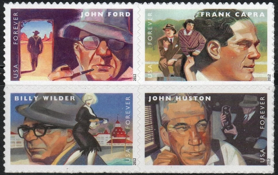 US Scott #4671a, block of 4, "Great Film Directors" MNH Forever stamps - Image 1 of 1