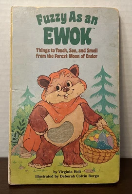 Star Wars 1986 Touch Me Books Fuzzy As an Ewok Things to Touch, See and Smell… Foto 1 de 4