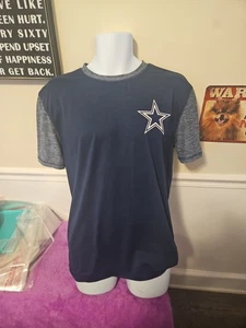 T-shirt uomo Dallas cowboy licenza fanatici taglia grande poliestere - Foto 1 di 8