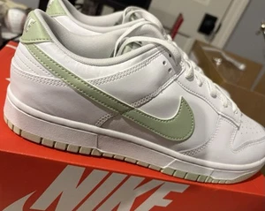 Nike Dunk Low DV0831-105 Men's White/Honeydew Sneaker Shoes Size 12.5 Brand new - Picture 1 of 8