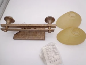 Feiss 2 Light Bathroom Vanity Light VS11702-GIS Guilded Imperial Silver - Picture 1 of 8