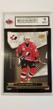 Wayne Gretzky 2018-19 UD Team Canada Midnight #17/50 Hockey Card KSA Graded 9!!!