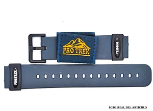 REPLACEMENT ORIGINAL WATCH BAND CASIO PROTREK ALT-6300 . QW(1282) AÑO 1995 NOS - Imagen 1 de 7