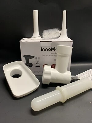 InnoMoon Food Meat Grinder Attachment for Kitchenaid Stand Mixer White - Image 1 of 3