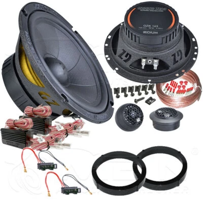 GROUND ZERO LAUTSPRECHER für VW LUPO 1998-2005 Front Tür Vorn 2-Wege 150W #AJK6 - Bild 1 von 4