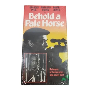 Behold a Pale Horse 1964 Gregory Peck, Anthony Quinn, Omar Sharif VHS 1988 - Imagen 1 de 5