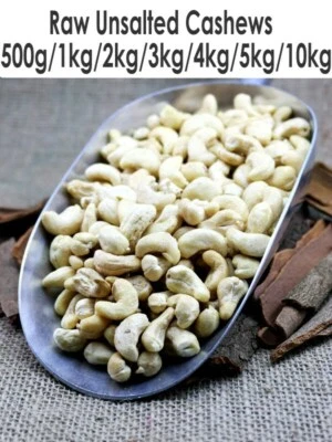 ЗДОРОВЫЕ свежие сырые несоленые орехи кешью — витамины, богатые железом белковыми волокнами - Изображение 1 из 4