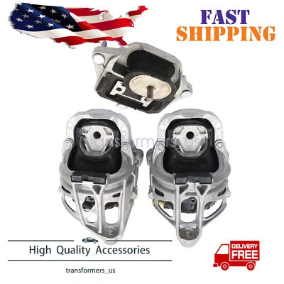 Juego de 3 soportes de motor y montaje de transmisión 17-20 para Audi S4 S5 Quattro Foto 1 de 4