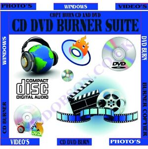 CD DVD Burner   Backup Erase Data - Disc Burning Edit Studio Software 