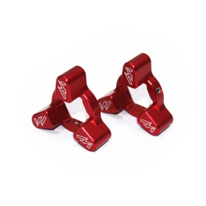 17&17mm CNC Fork Preload Adjusters DUCATI MTS 1100S m2007 2008 2009 red color  - Picture 1 of 9