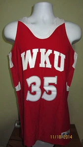 NWT Women's Large Western Kentucky Lady Toppers #35 Basketball Jersey Russell - Picture 1 of 9
