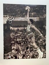 Julius Erving signed 11x14 autographed photo ABA Dunk Champion BAS Witnessed