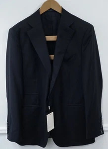 Blazer La Spalla Para Hombre Azul Marino Vitale Barberis Talla 26 EU52S UK/US42S - Imagen 1 de 8
