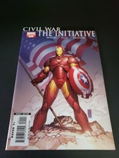 Civil War: The Initiative #1 (2007 Marvel, 1st Print) Marc Silvestri Cover!