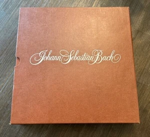 Johann Sebastian Bach The Smithsonian Collection 9 LP 3 Box Set - Picture 1 of 13