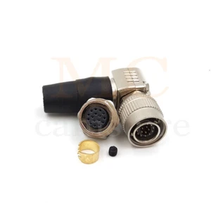 Hirose 16-pin,HR10A-10P-16P(73)HR10A-10R-16S power connector plug and socket - Picture 1 of 7