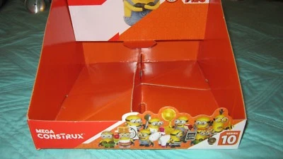  Mega Construx Despicable Me 3 MINIONS Series 10 Display Box,Ships Flat  - Image 1 of 4