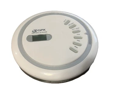 Reproductor de CD portátil GPX cdo1805 - enciende ERROR para piezas  Foto 1 de 4