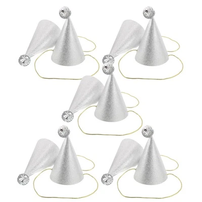  10 Pcs Cappellini Festa Compleanno Bambini Di Da Principessa Per Ragazze Capo - Immagine 1 di 4