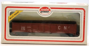 NEW HO Scale Model Power 8504 CN Canadian National Gondola 1:87 Gauge Brown Box - Picture 1 of 4