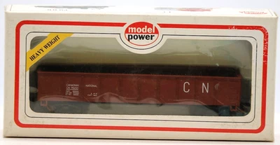 NEW HO Scale Model Power 8504 CN Canadian National Gondola 1:87 Gauge Brown Box - Image 1 of 4
