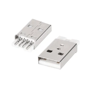 30pz USB 2.0 tipo A maschio connettore 4pin DIP 180 gradi Adattatore riparazione - Photo 1/3