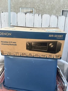 Denon AVR-S510BT 5.2 Channel Surround Receiver new never used open box - Picture 1 of 4