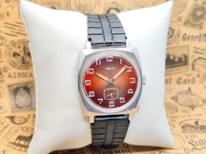 UdSSR Mechanische Armbanduhr Pobeda Cal.2602 15 Jewels - Bild 1 von 16