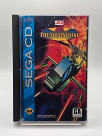AH-3 Thunderstrike (Sega CD, 1993) CIB Complete W/ Reg Card Tested