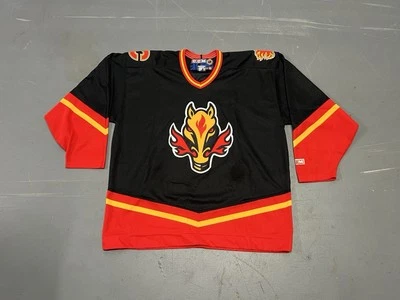 Vintage NHL CCM Hockey Calgary Flames Blasty Jersey Adult XXL Excellent - Image 1 of 4