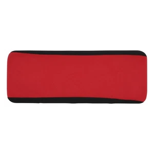 Universal Rear Golf Cart Seat Cover Set Red and Black - Picture 1 of 4