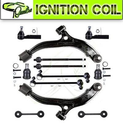 For 1996 96-00 Dodge Grand Caravan 12 x Suspension Kit Control Arm Tie Rods - Image 1 of 4