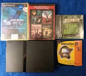 PlayStation 2 PS2 Slim SCPH-77001 Console Only W/Games - Fully Tested & Working! - Picture 1 of 13